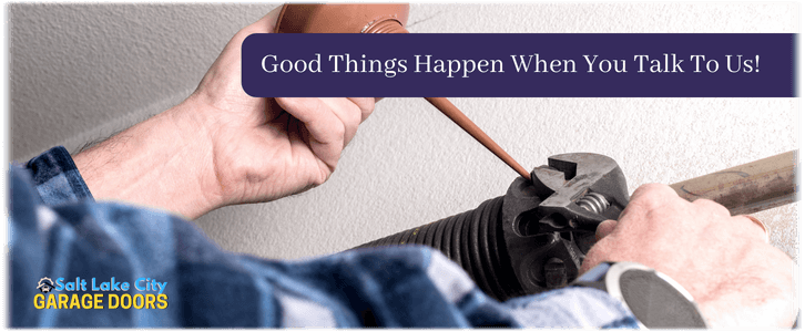 Broken Garage Door Spring Repair Salt Lake City (801)980-0948